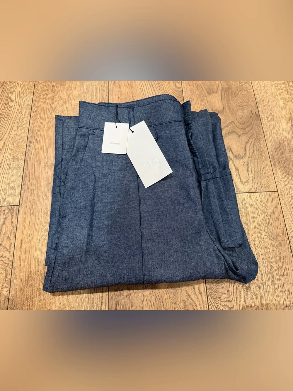 Zara Culottes Linen Pants